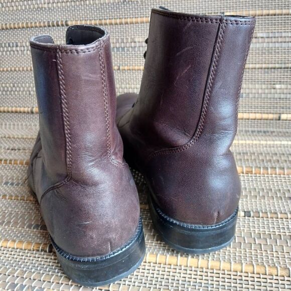 Mens Cole Haan Brown Leather Williams Boot Size 8.5 main image 11